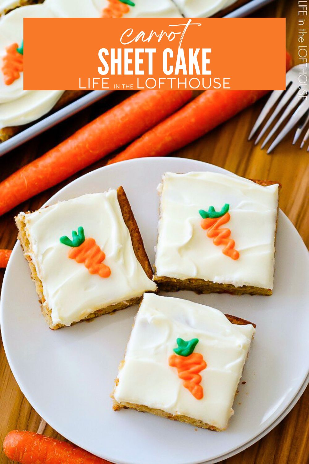 Carrot Sheet Cake