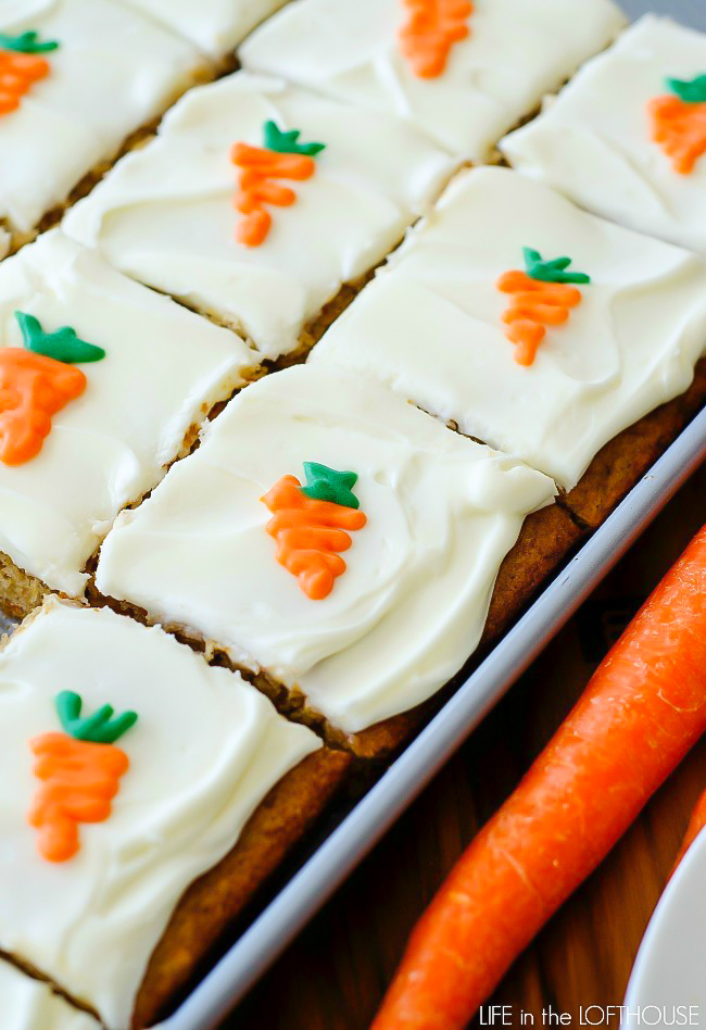 Carrot Sheet Cake