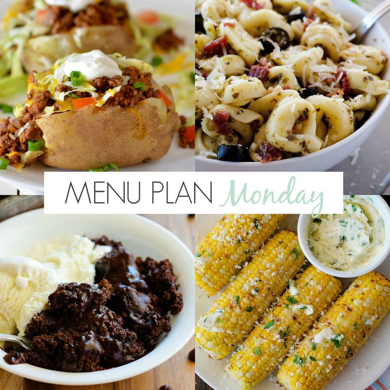 Menu Plan Monday #132