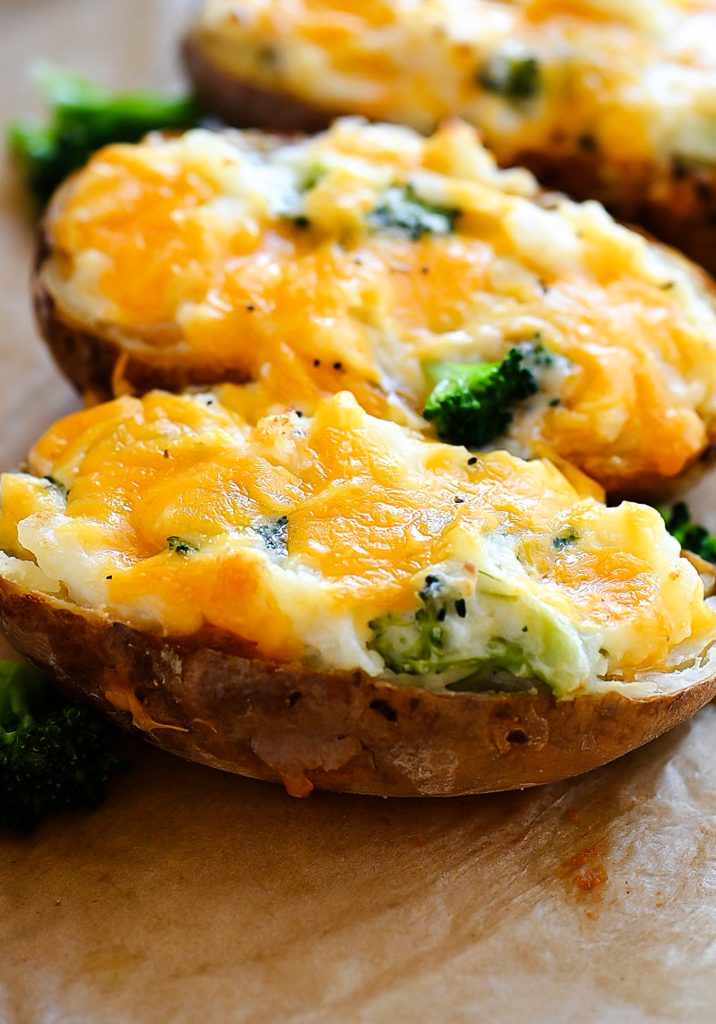 Cheese and Broccoli Potatoes