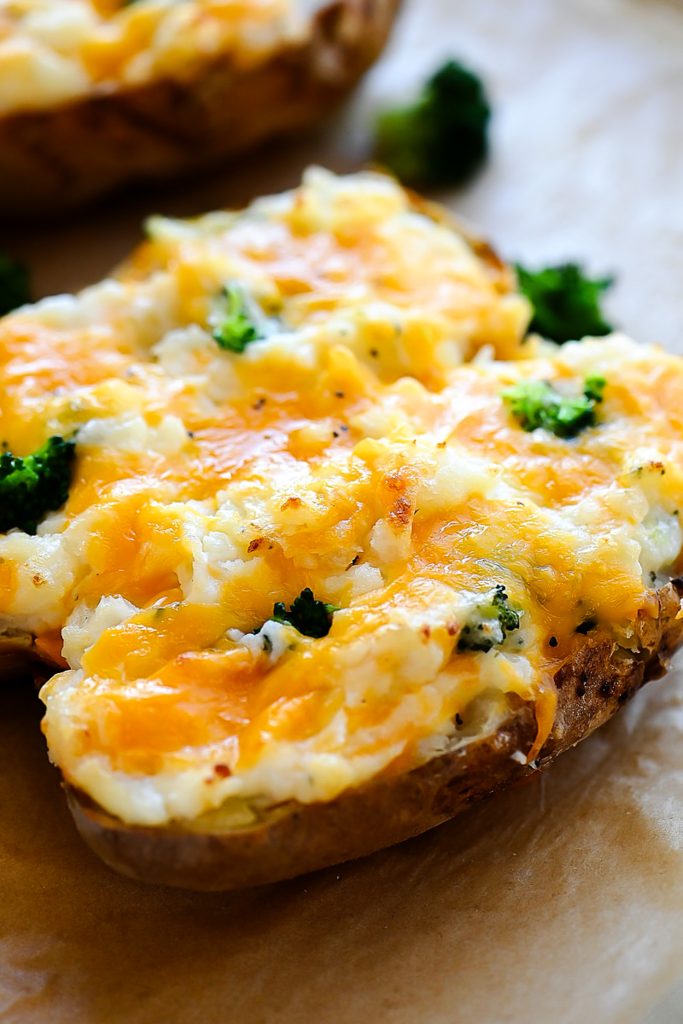 Cheese and Broccoli Potatoes