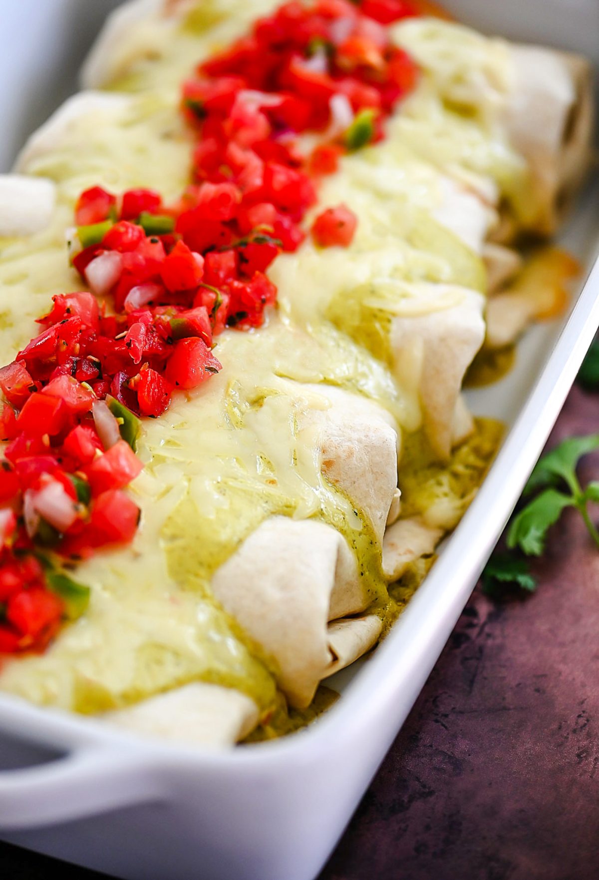 Stuffed Chicken Burritos