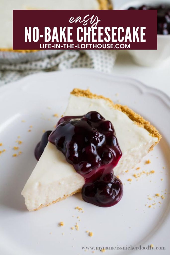 Make this Easy No Bake Cheesecake with 5 simple ingredients—cream cheese, condensed milk, lemon juice, vanilla, and a graham crust. Chill, slice, and enjoy!