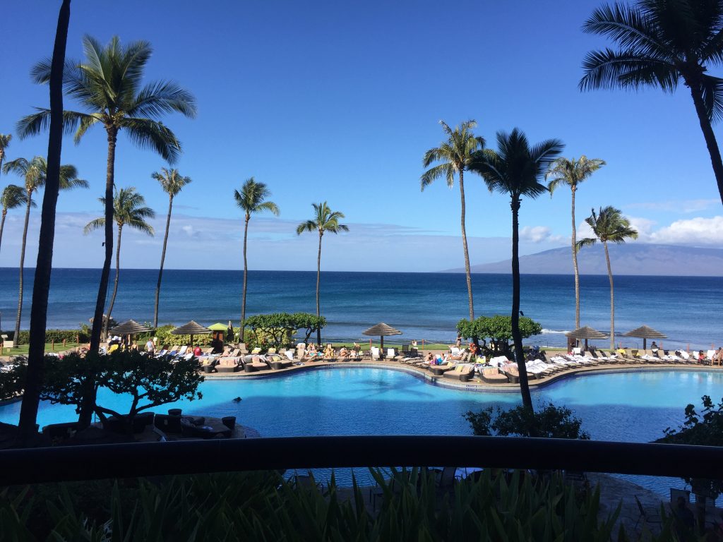 Lahaina Beach in Maui, HI