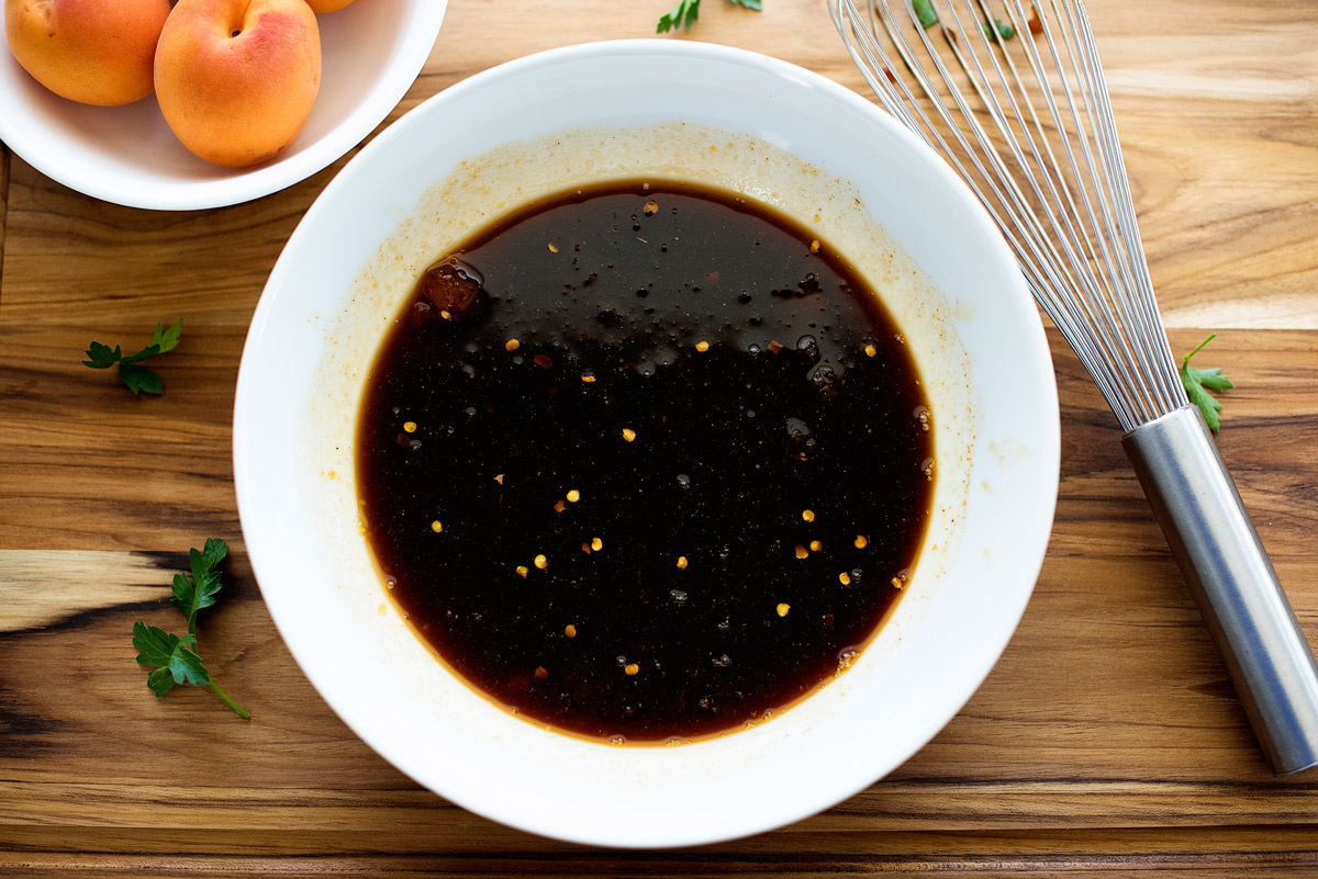 Juicy and tender chicken thighs marinated in a delicious apricot sauce. Life-in-the-Lofthouse.com