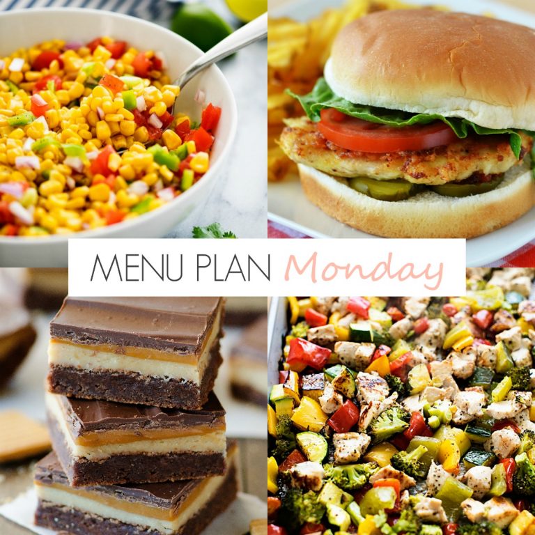 Menu Plan Monday #152