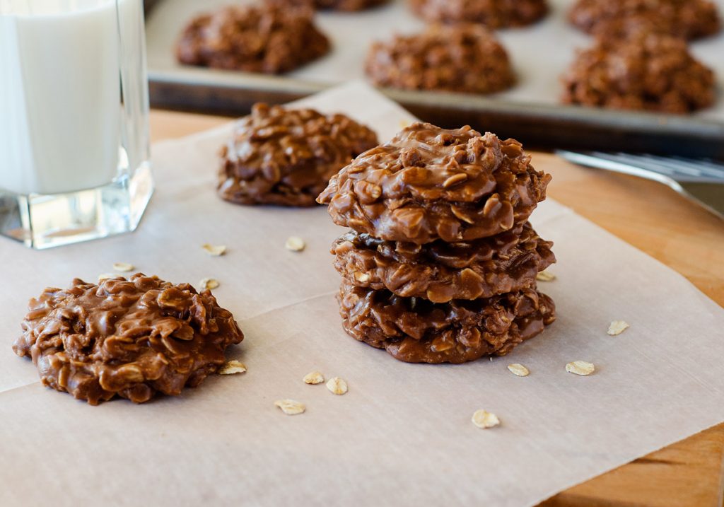 NO-BAKE NUTELLA OATMEAL COOKIES