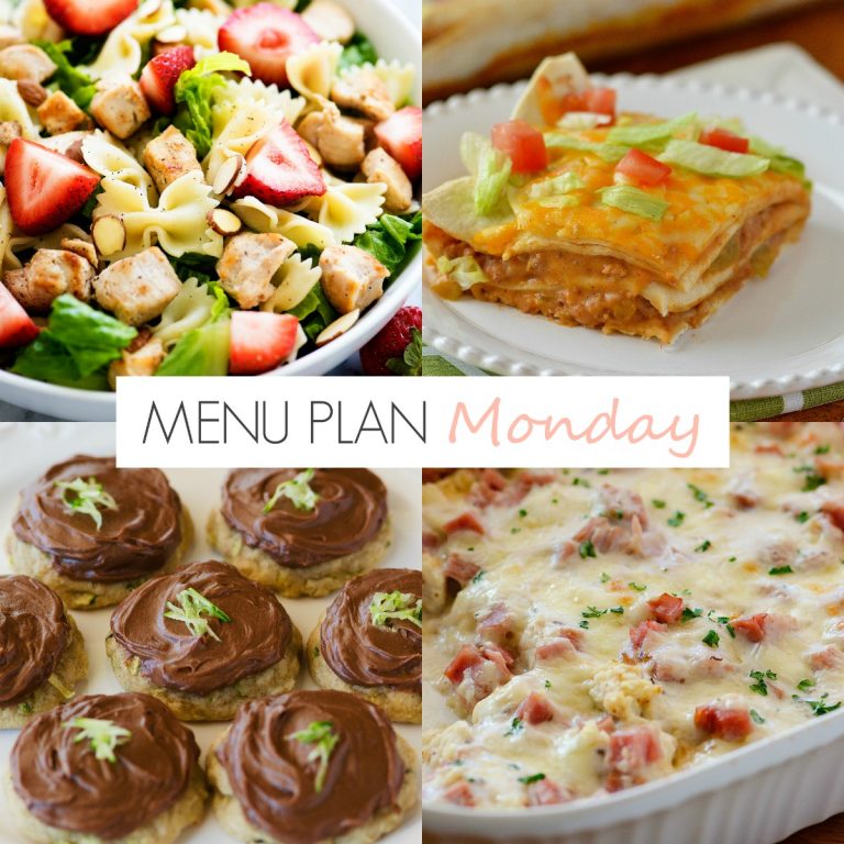 Menu Plan Monday #154