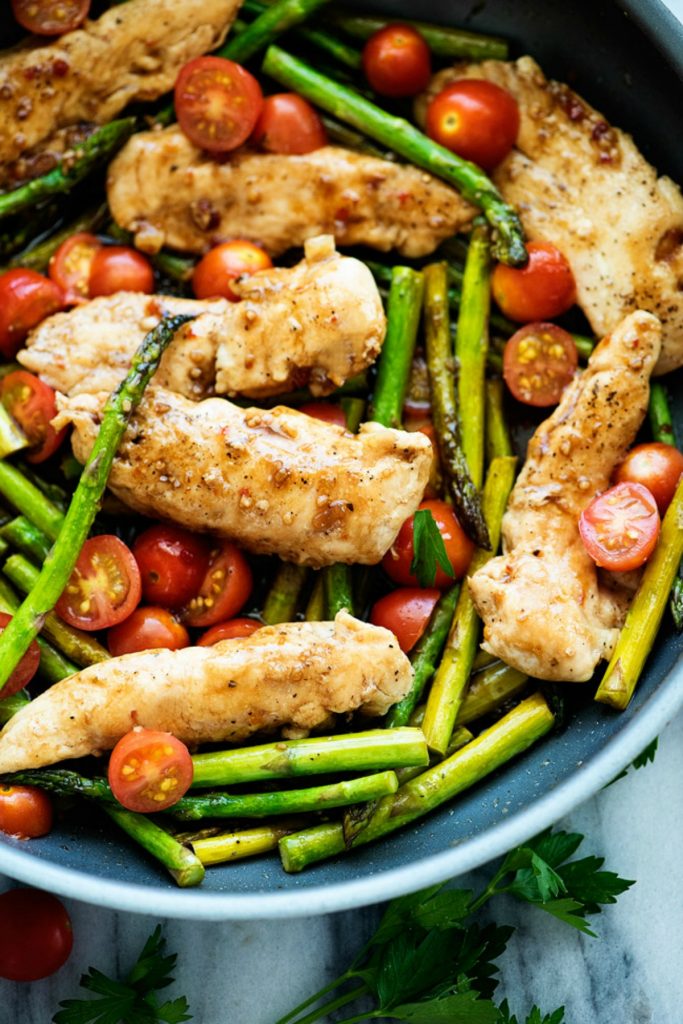 Balsamic Chicken and Veggies