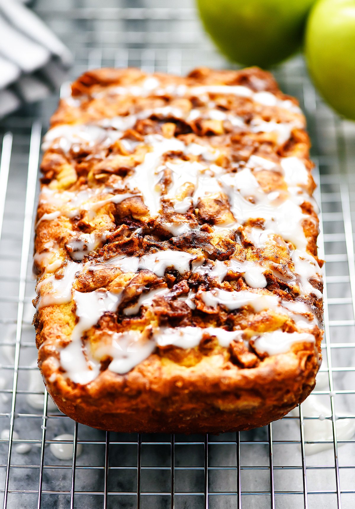 Homemade Apple Fritter Bread