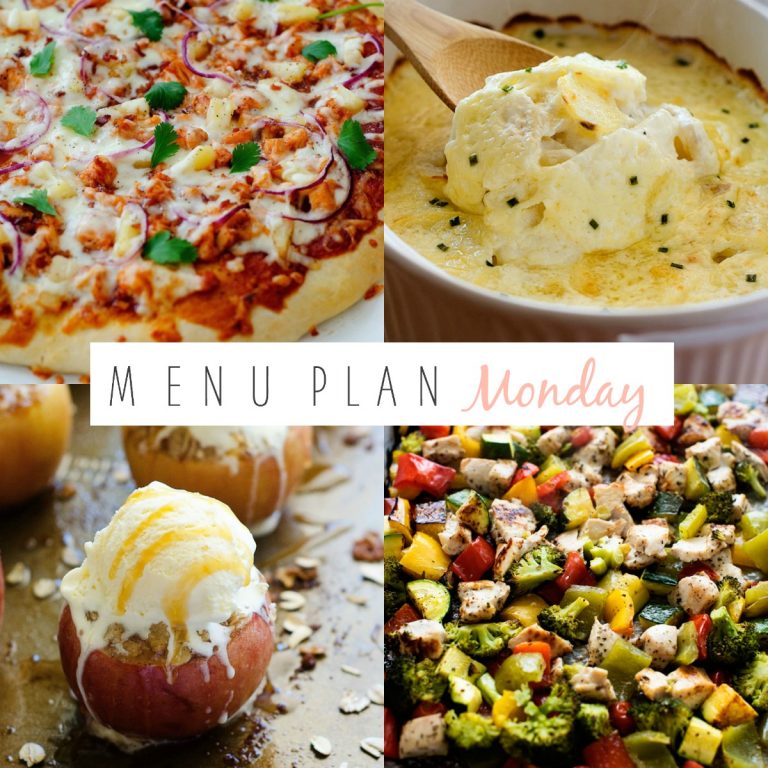 Menu Plan Monday #160