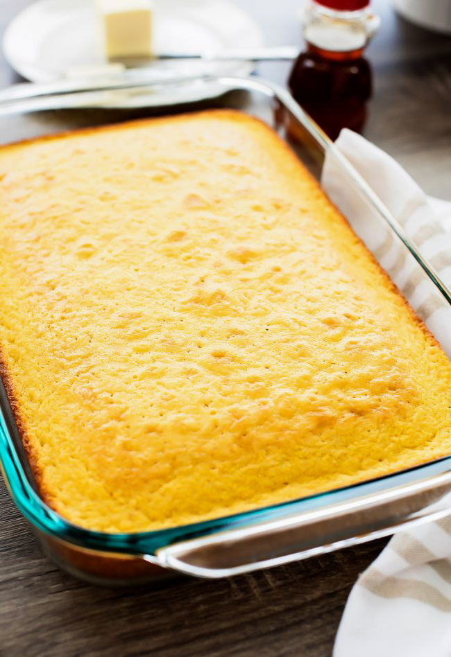 A sweet, classic cornbread. Life-in-the-Lofthouse.com
