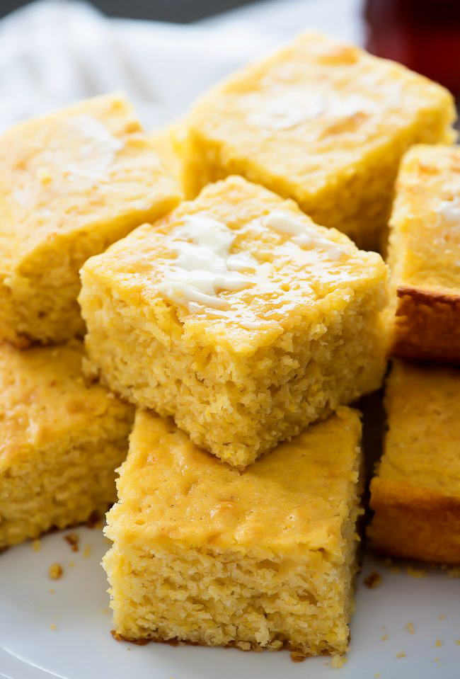 A sweet, classic cornbread. Life-in-the-Lofthouse.com