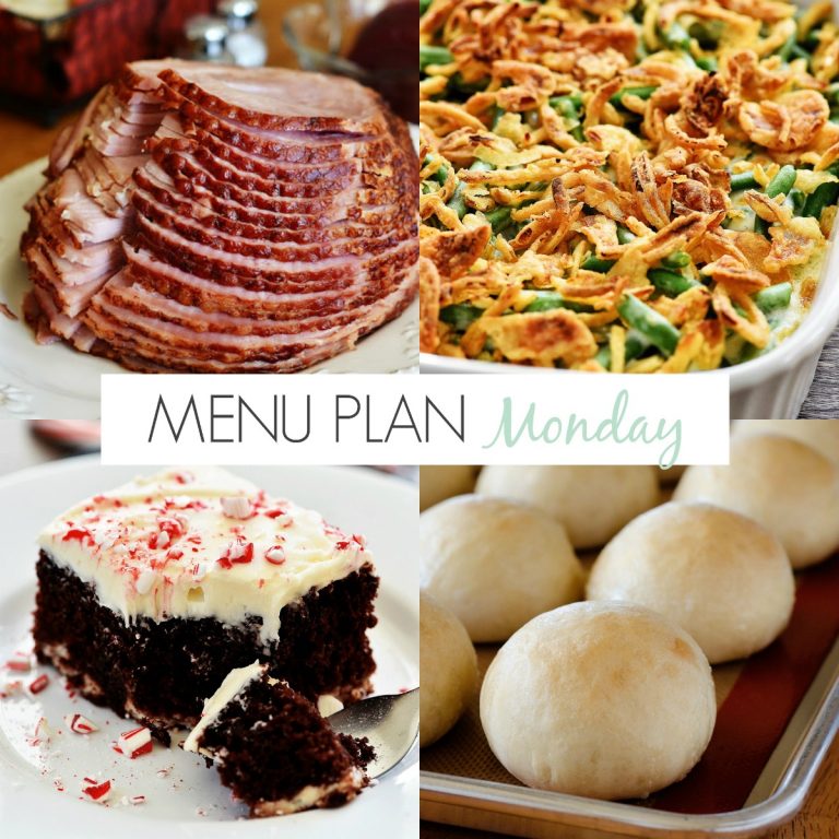 Menu Plan Monday #172