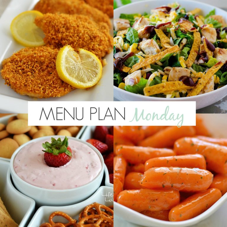 Menu Plan Monday #175