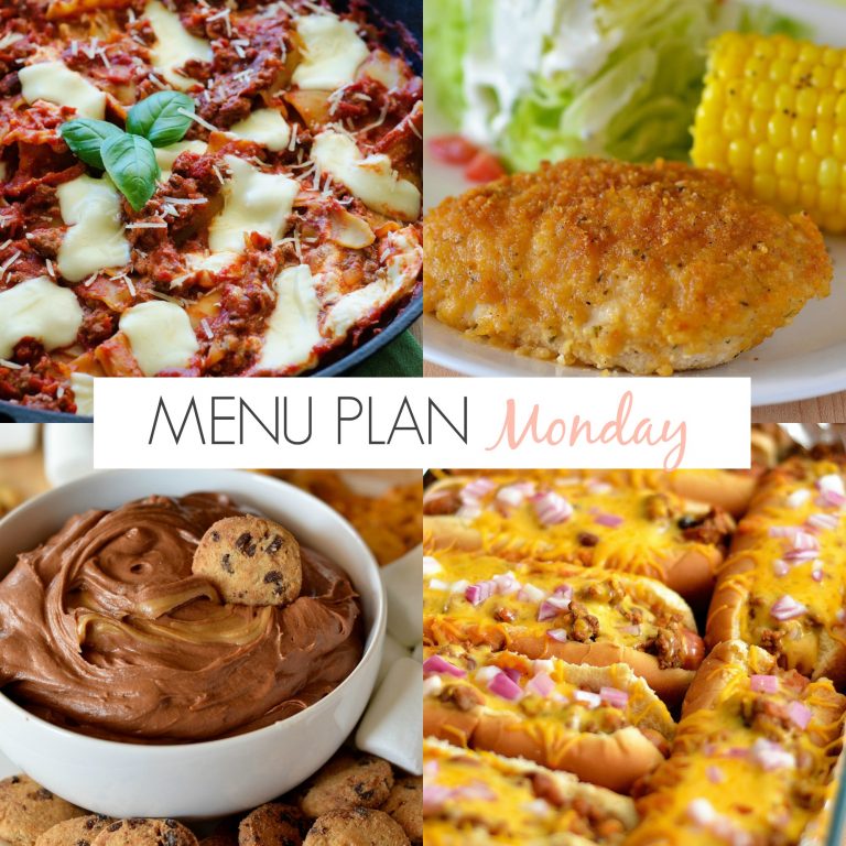 Menu Plan Monday #178