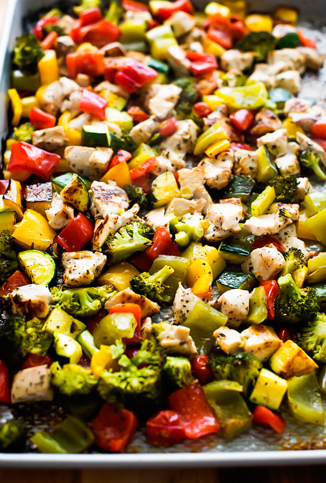 Oven Roasted Chicken and Veggies