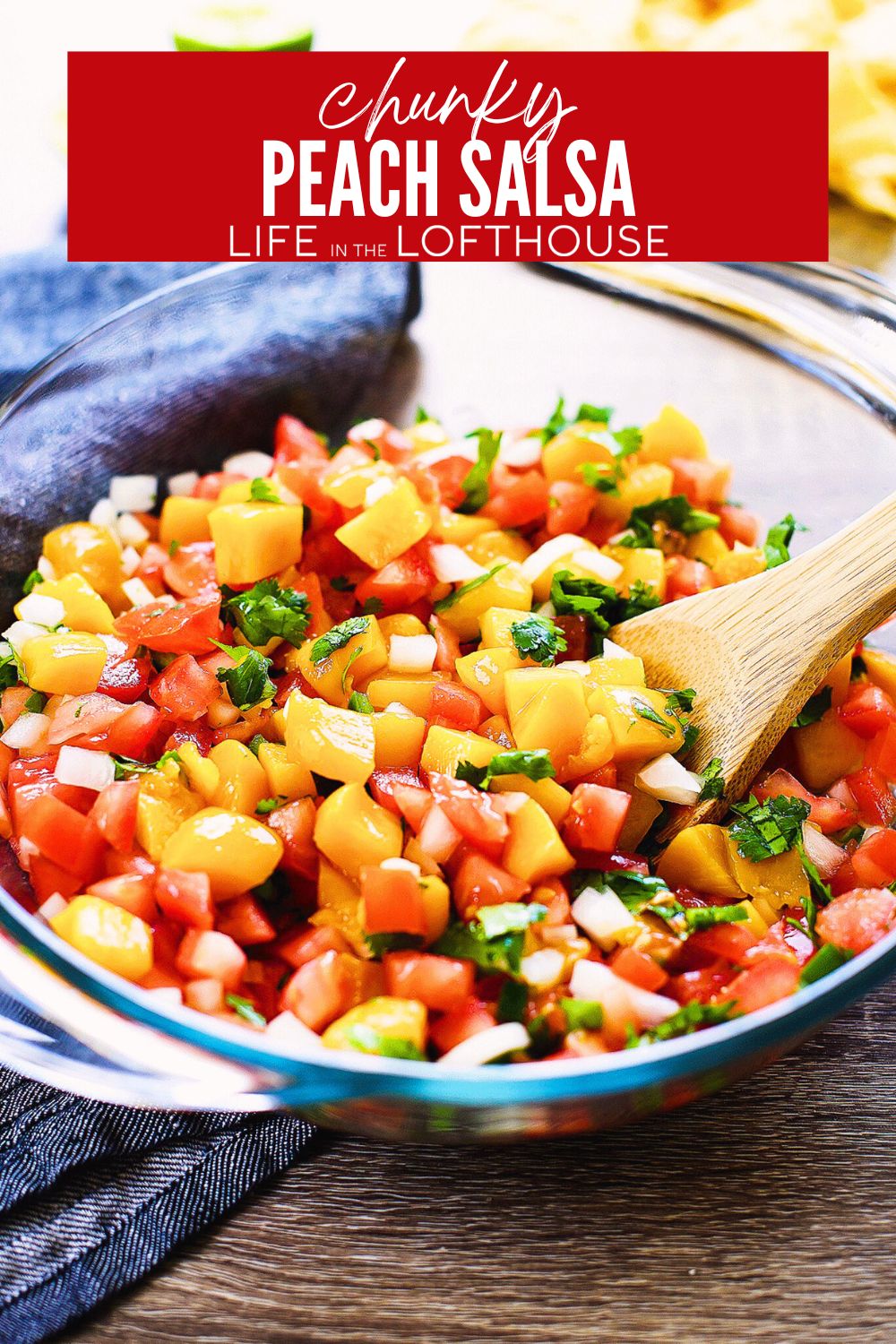 Chunky Peach Salsa