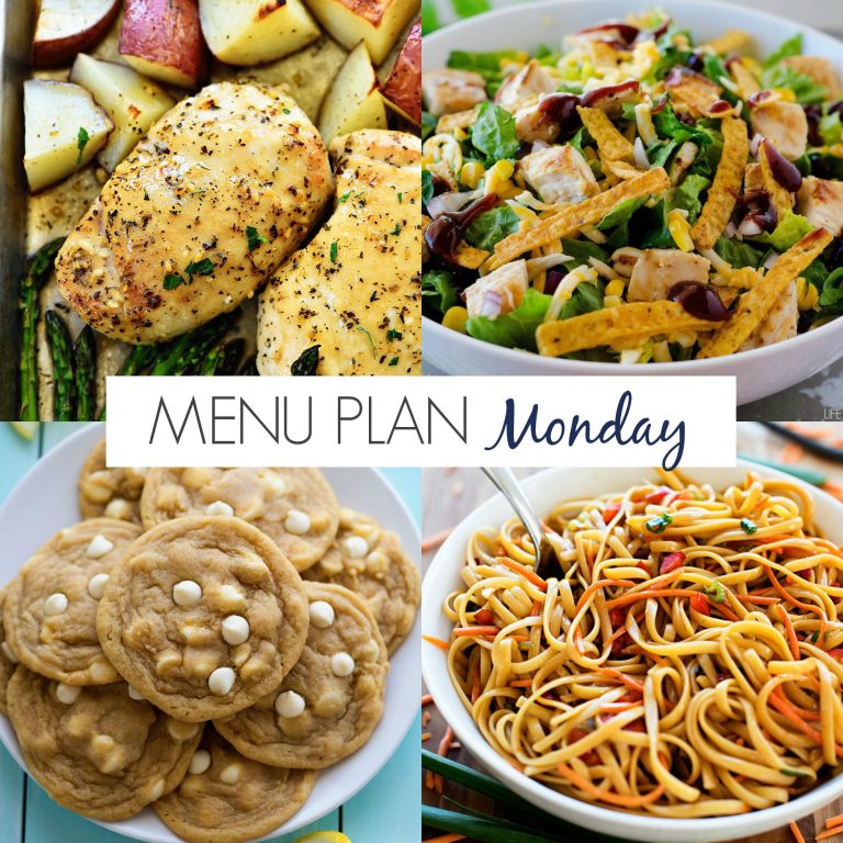 Menu Plan Monday #191