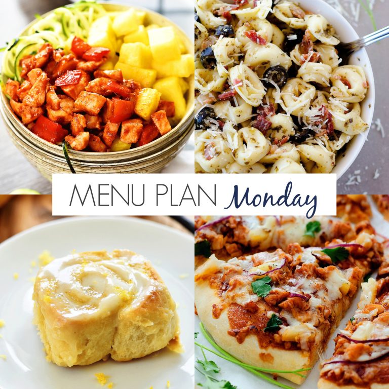 Menu Plan Monday #195