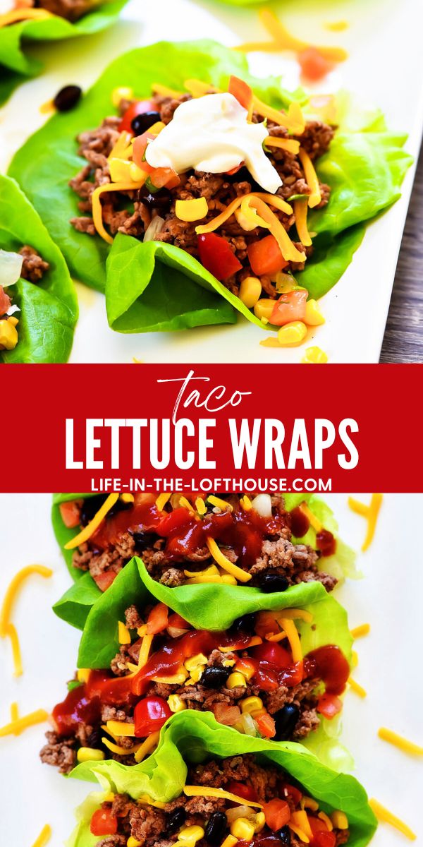 Taco Lettuce Wraps