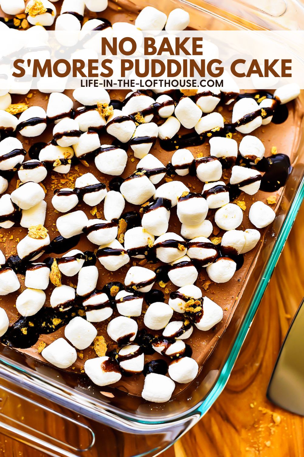 S'mores Pudding Cake