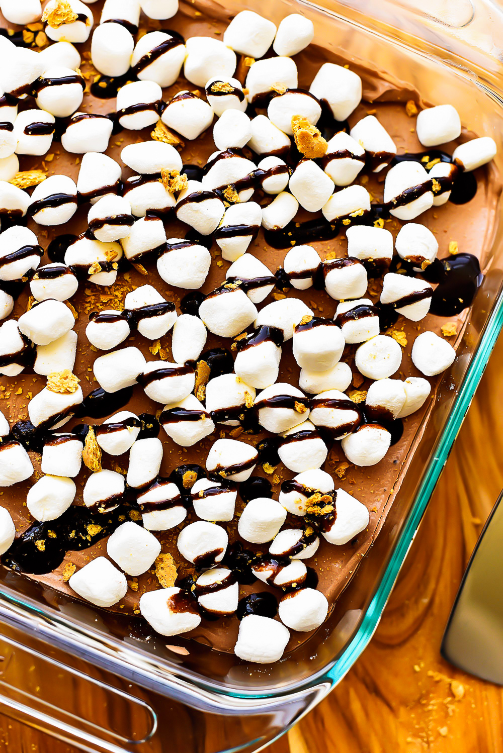 S'mores Pudding Cake