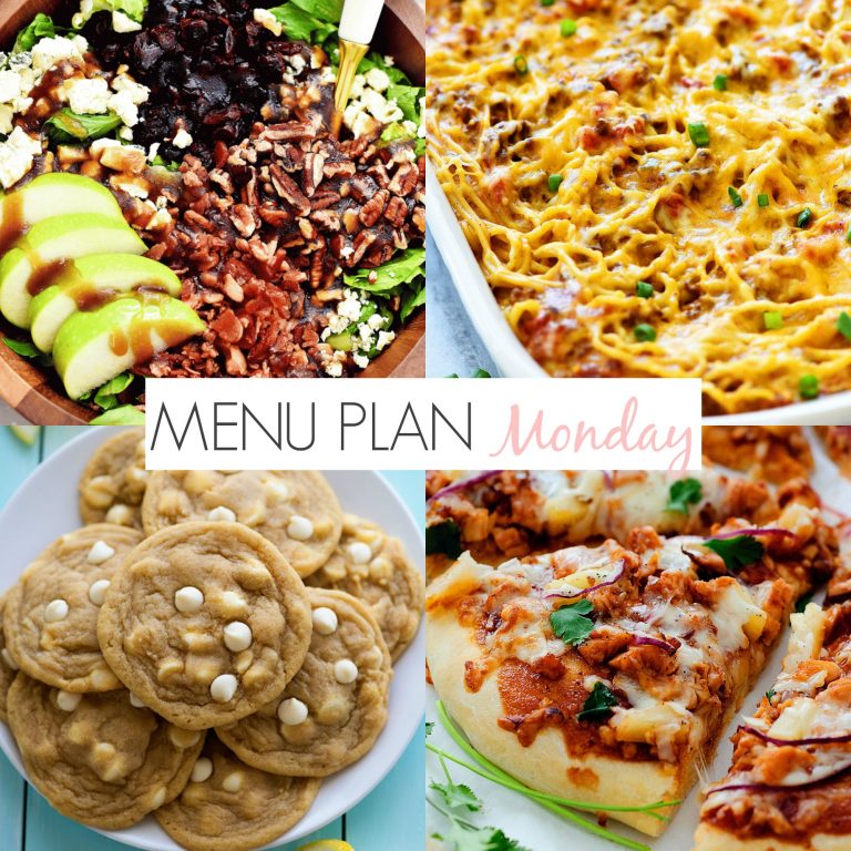Menu Plan Monday #206