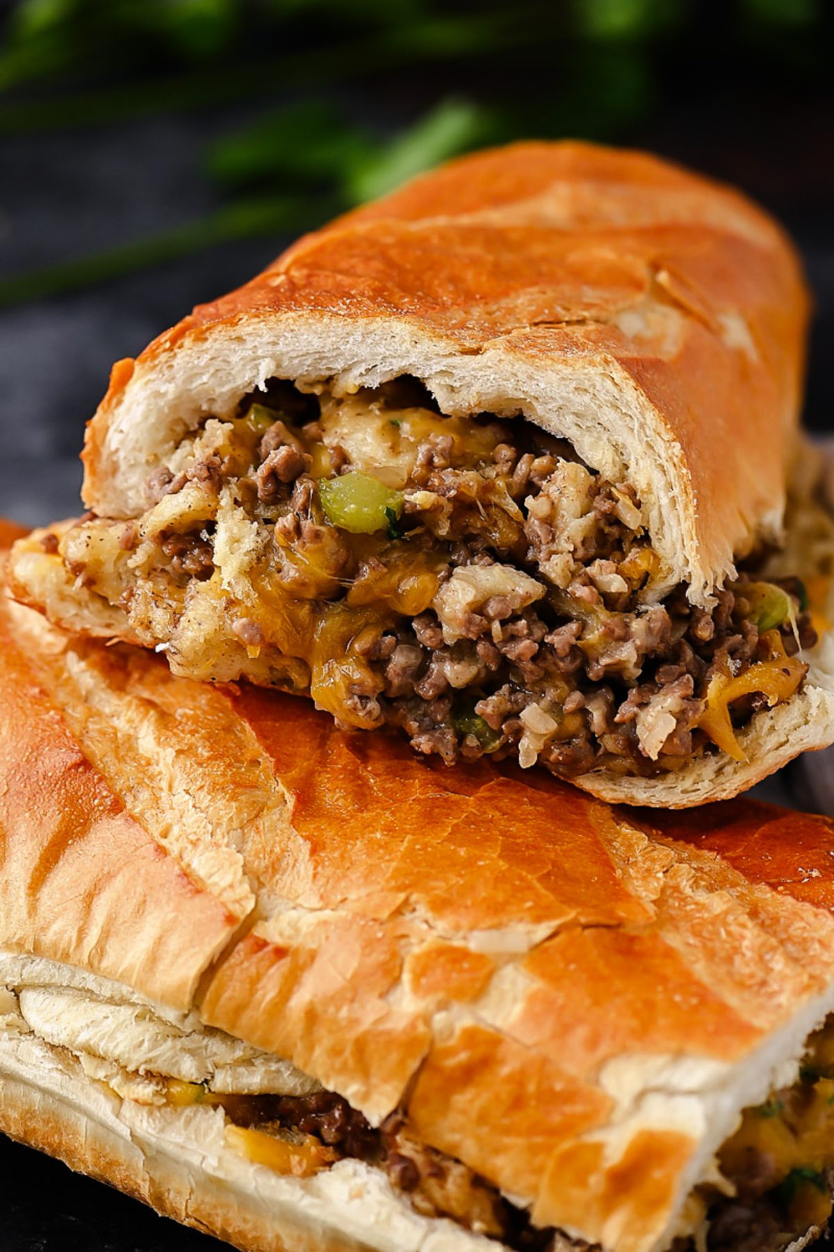 Cheesy Stuffed French Bread