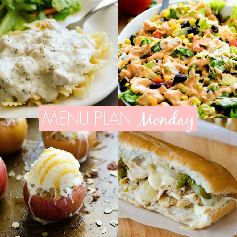 Menu Plan Monday #214