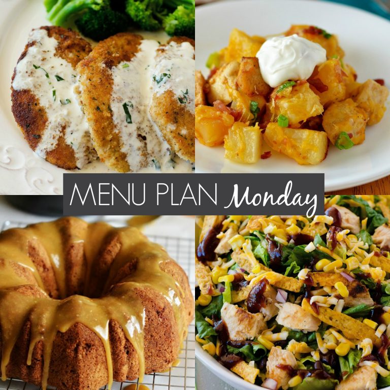 Menu Plan Monday #215