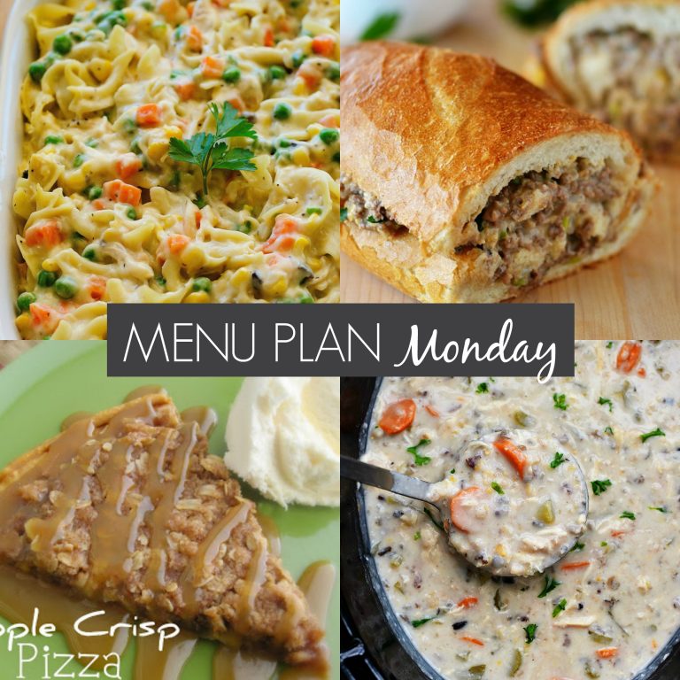 Menu Plan Monday #211
