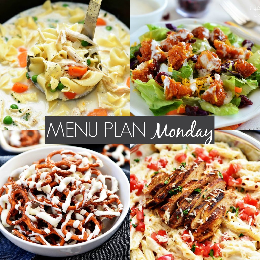 Menu Plan Monday #217