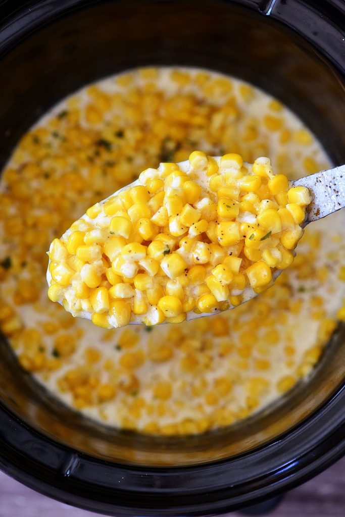 slow cooker creamed corn