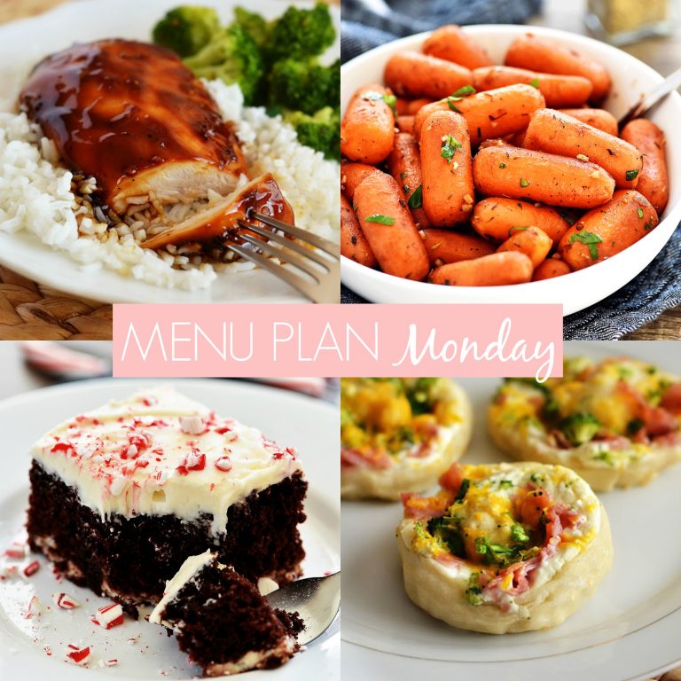 menu plan Monday