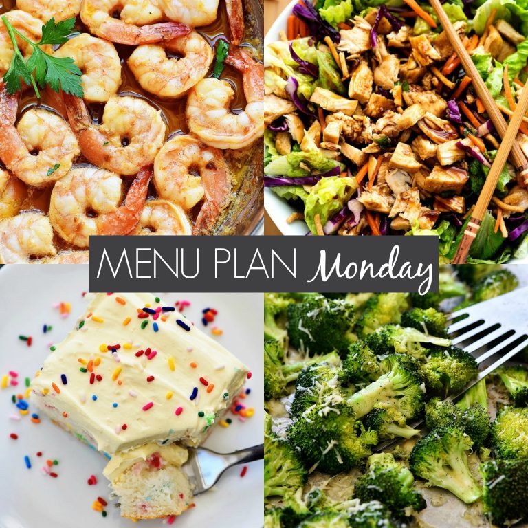 menu plan monday