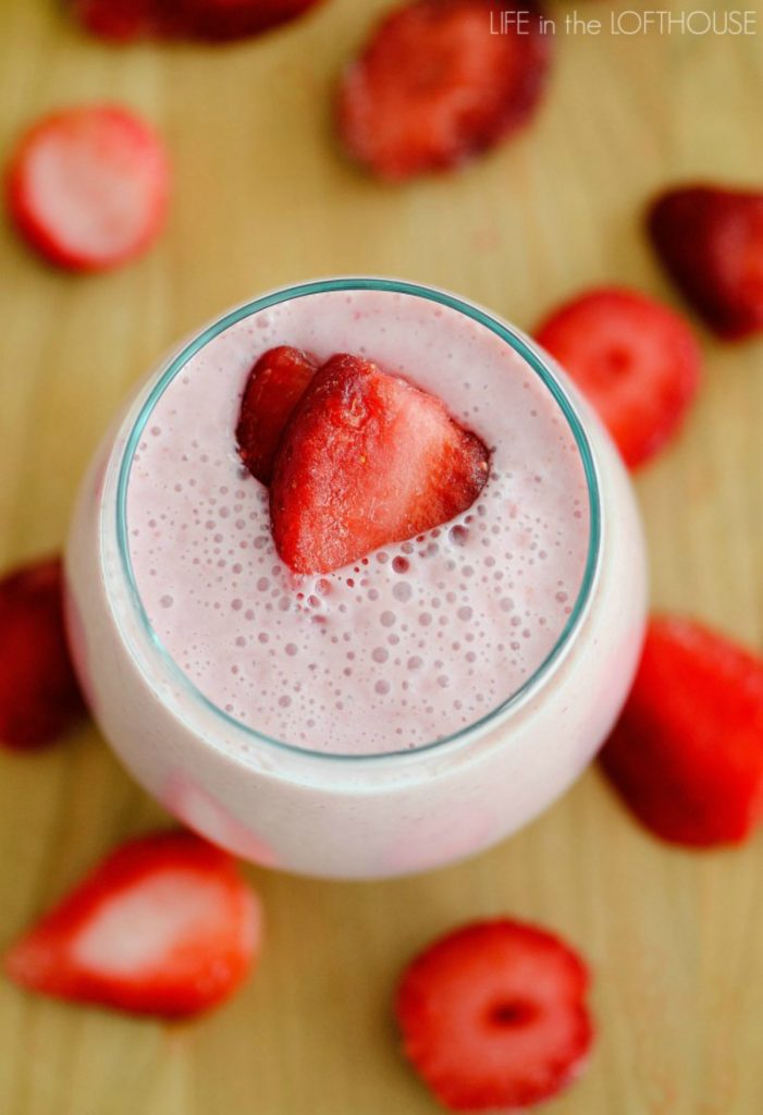 Strawberry Banana Smoothies