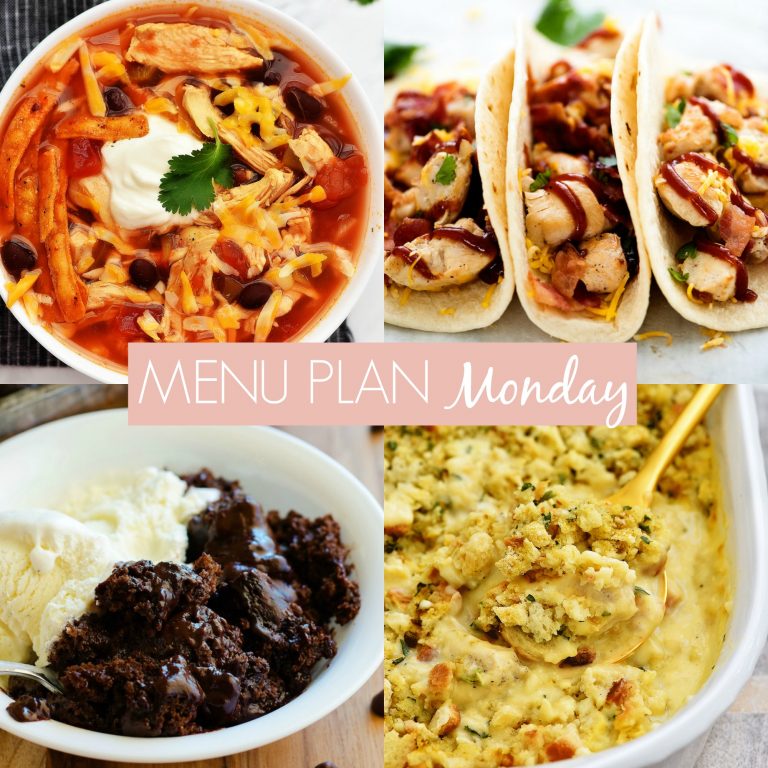 Menu Plan Monday #229