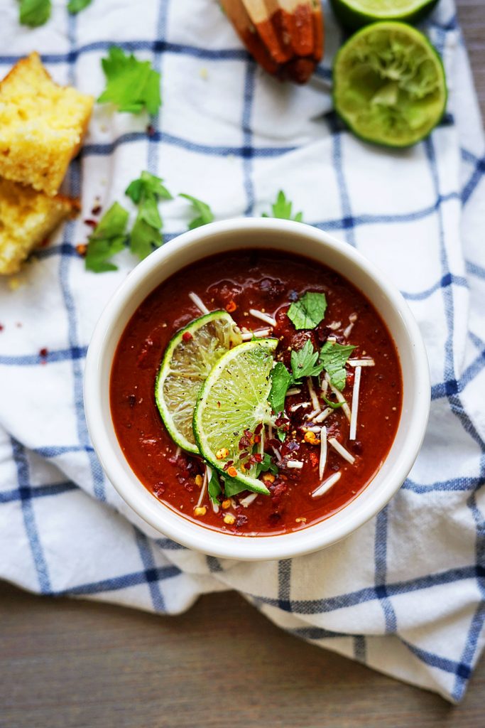 Instant Pot vegan chili