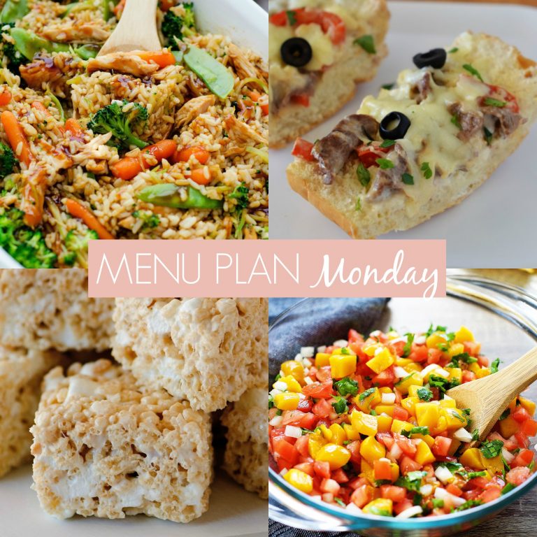 menu plan Monday #236