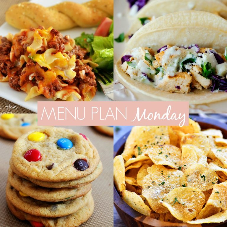 Menu Plan Monday #237