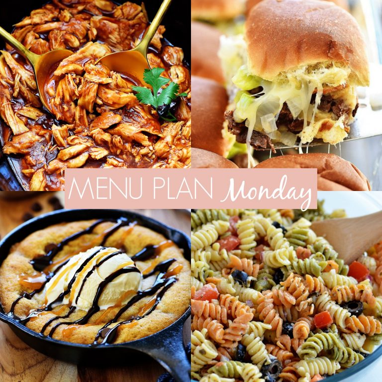 menu plan Monday #235