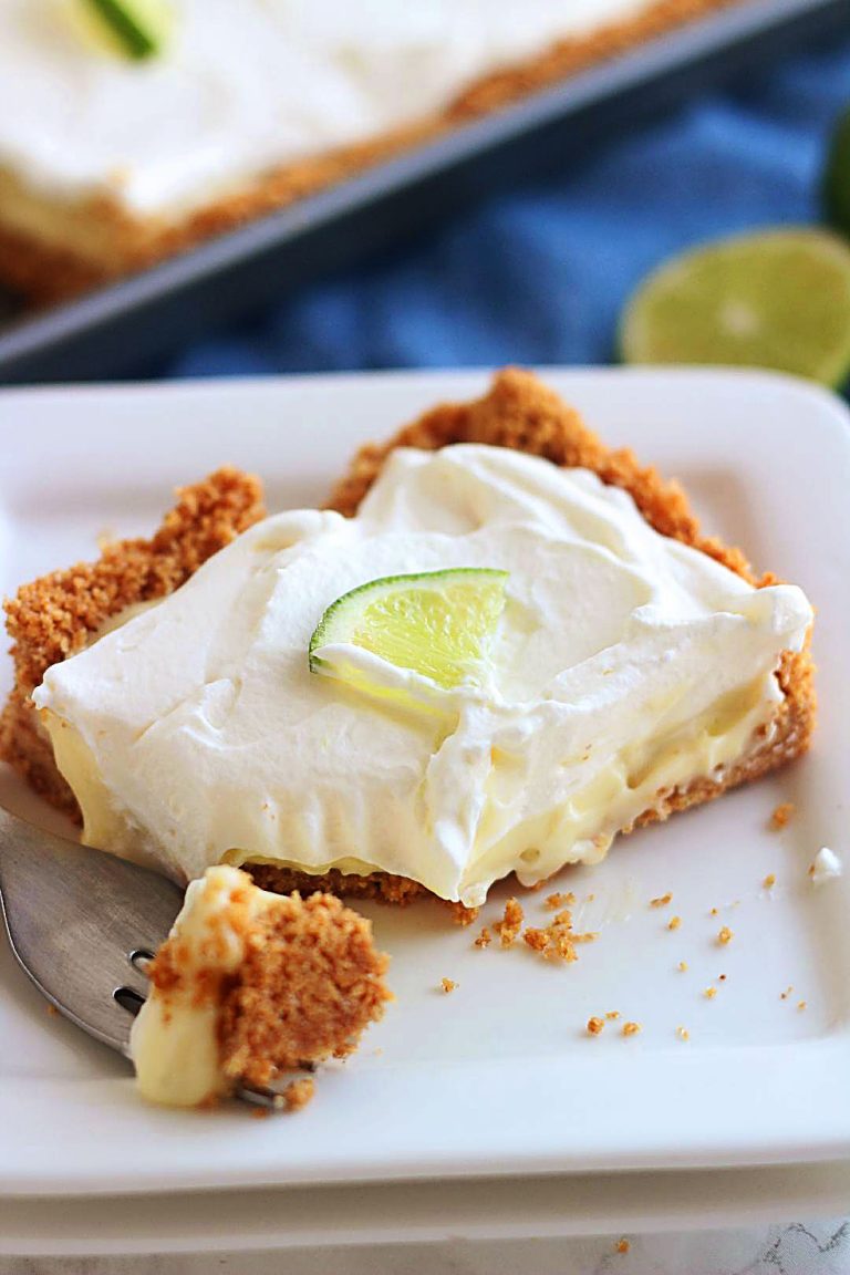 Key Lime Slab Pie