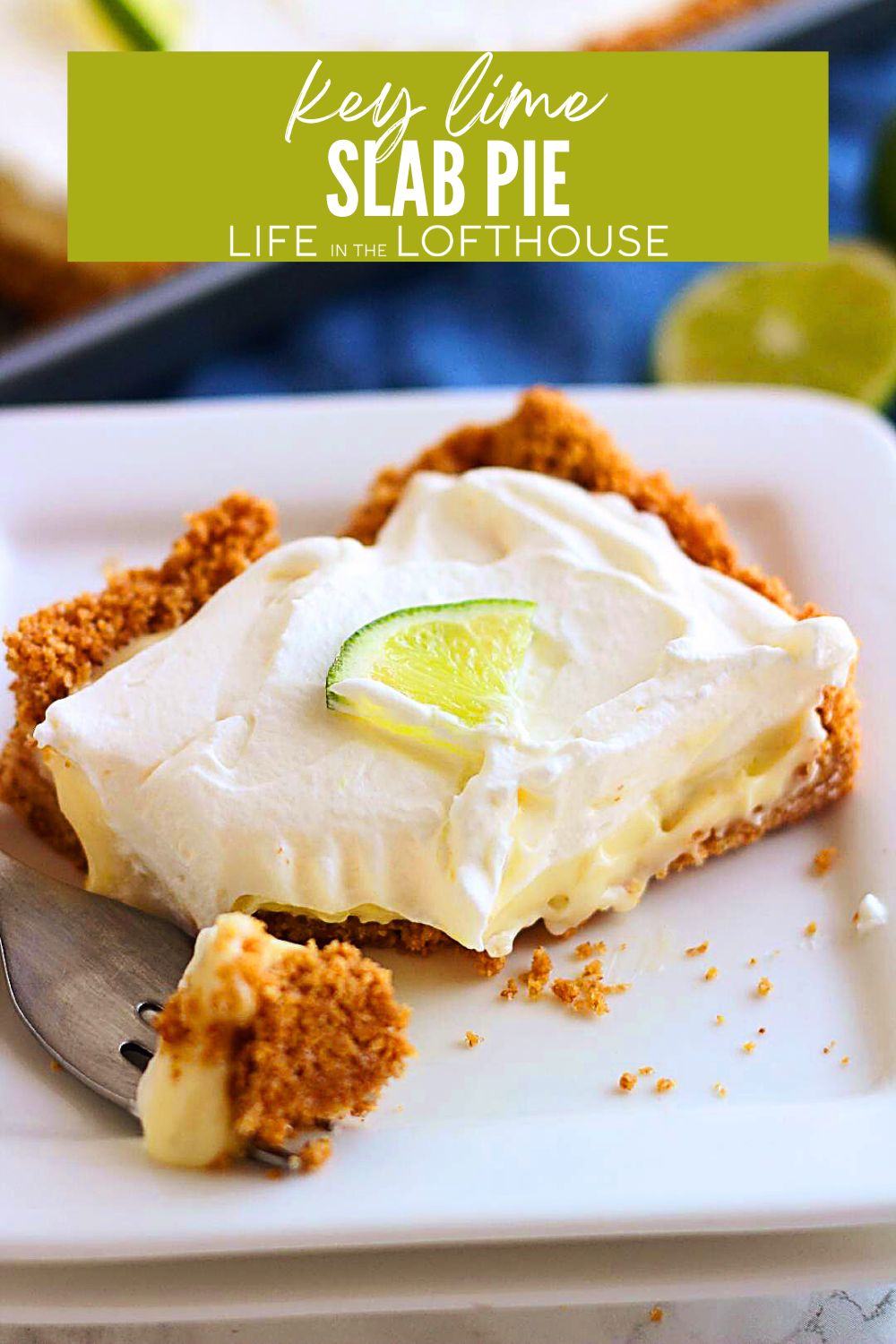 Key Lime Slab Pie