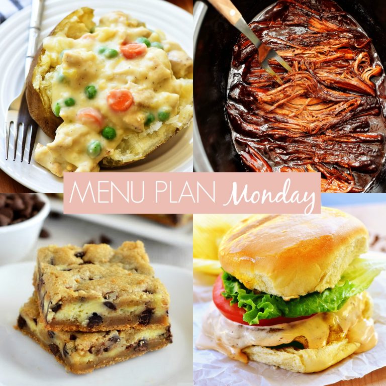 menu plan Monday #241