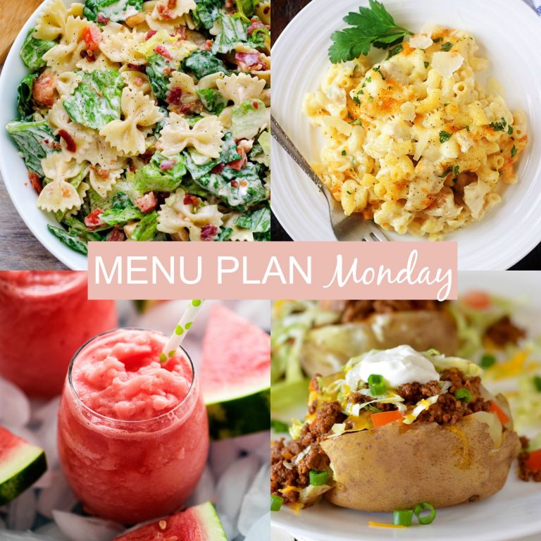 Menu Plan Monday #243