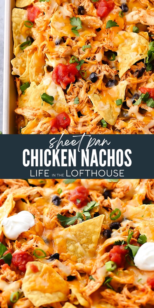 Loaded Chicken Nachos