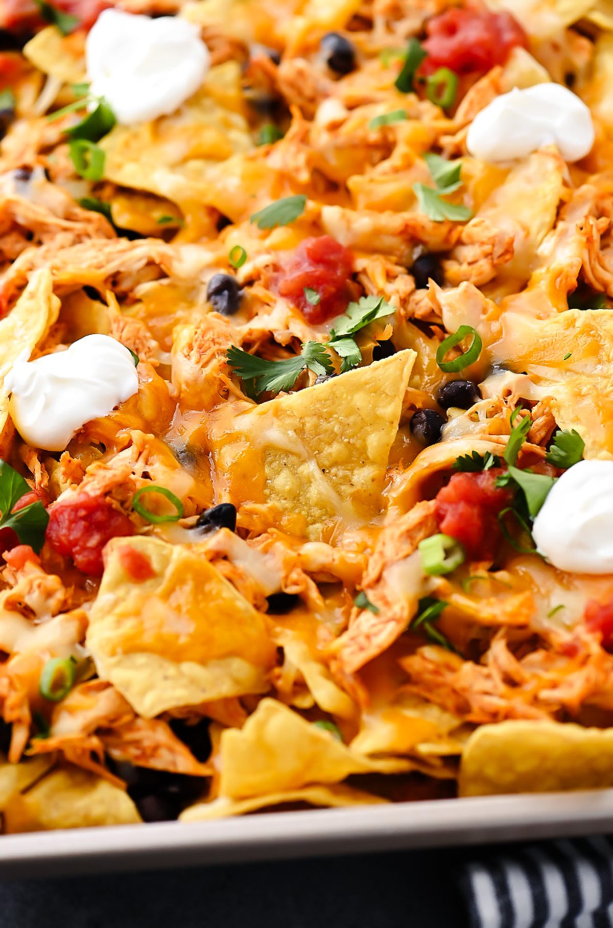 Loaded Chicken Nachos