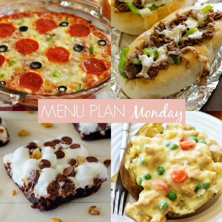 Menu Plan Monday #256
