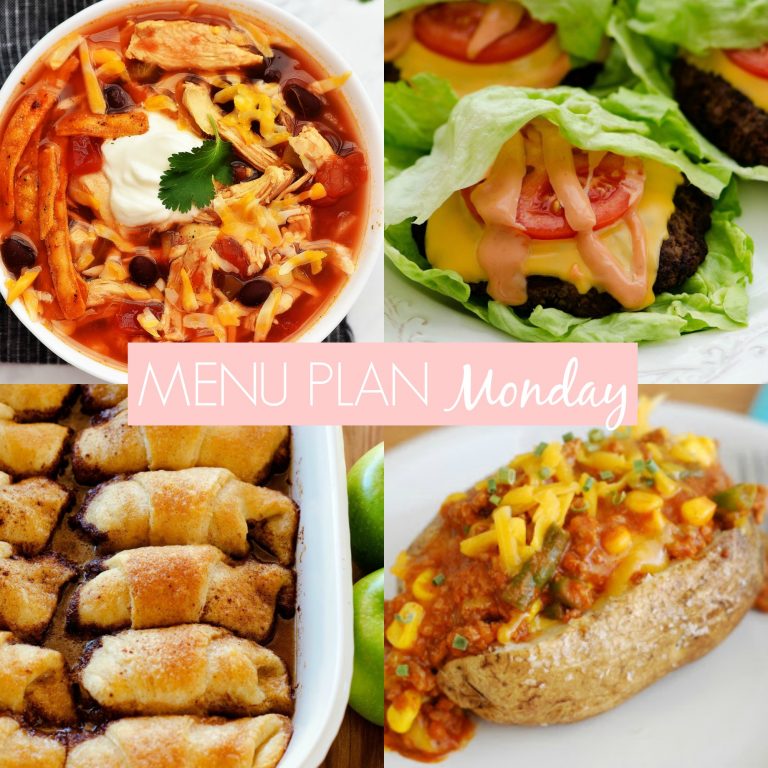 Menu Plan Monday #255
